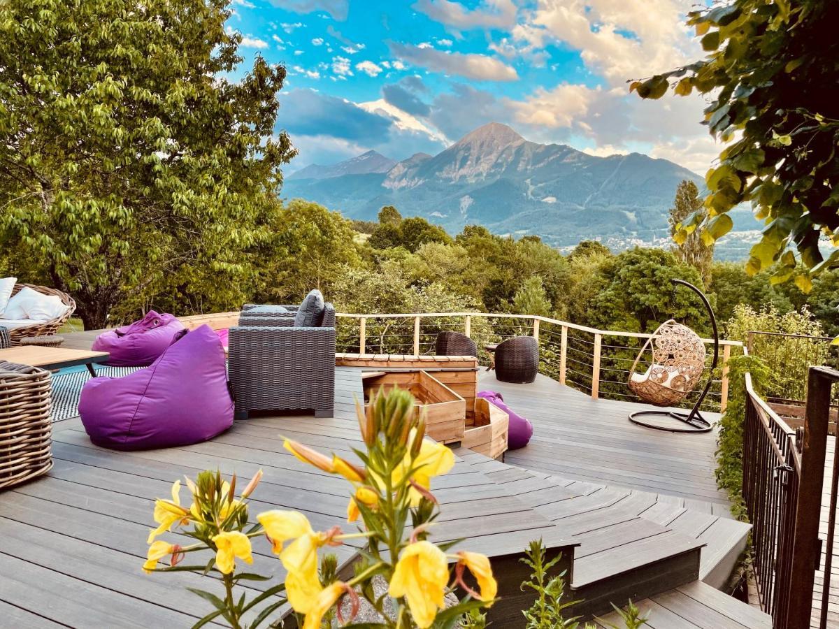 Chambre d'Hôtes La Grange des Ecrins Chabottes Exterior foto